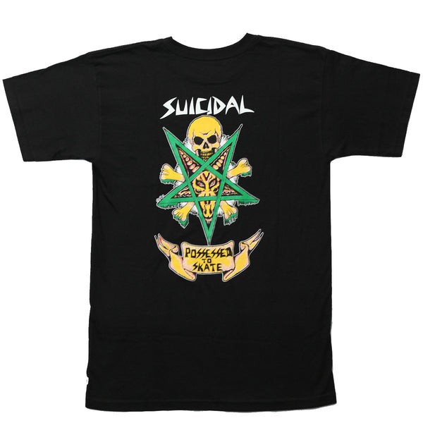 Dogtown Suicidal Skate Possessed Black Tee