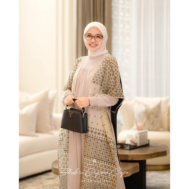 Shakira organza cape (inner dan outer) By shararea ready