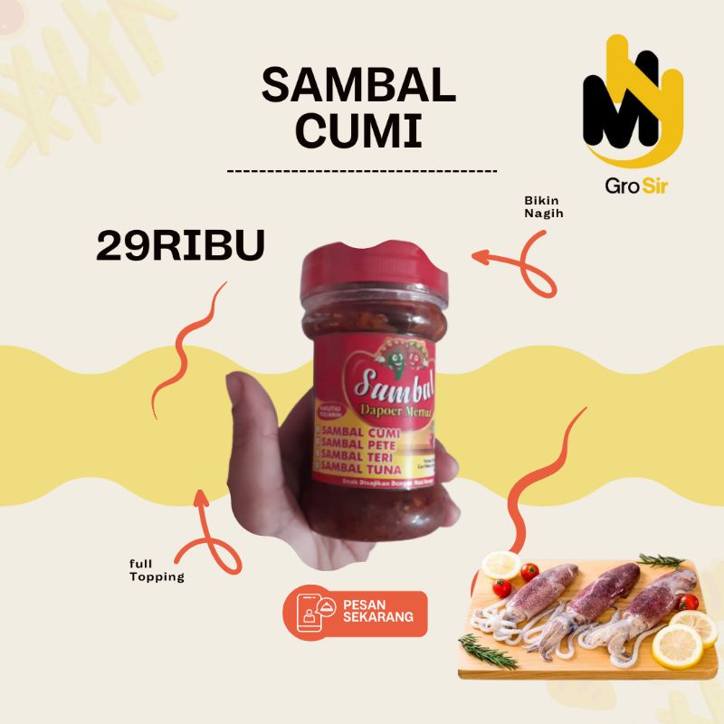 

Aneka Sambal Cumi, Teri & Pete