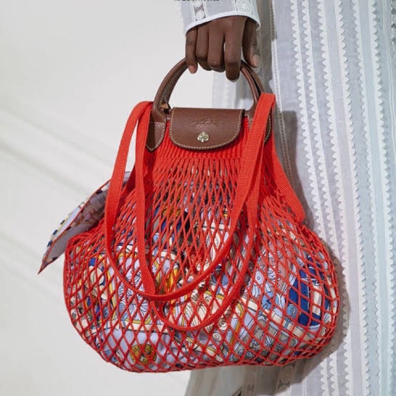 LC LE PLIAGE FILET Top handle bag - rouge red