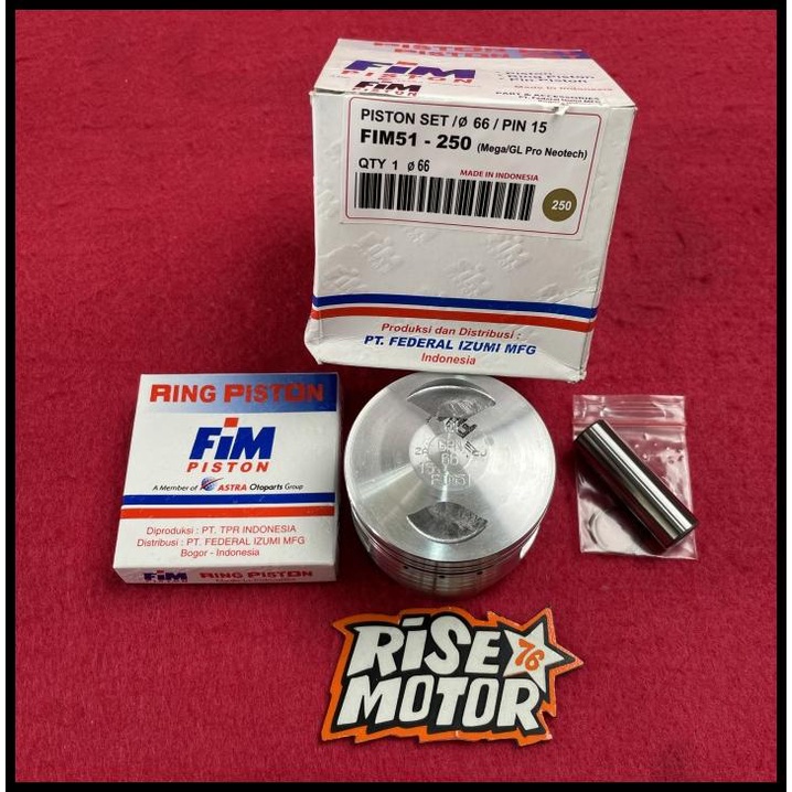 Piston Fim 66 Pen 15 Dome