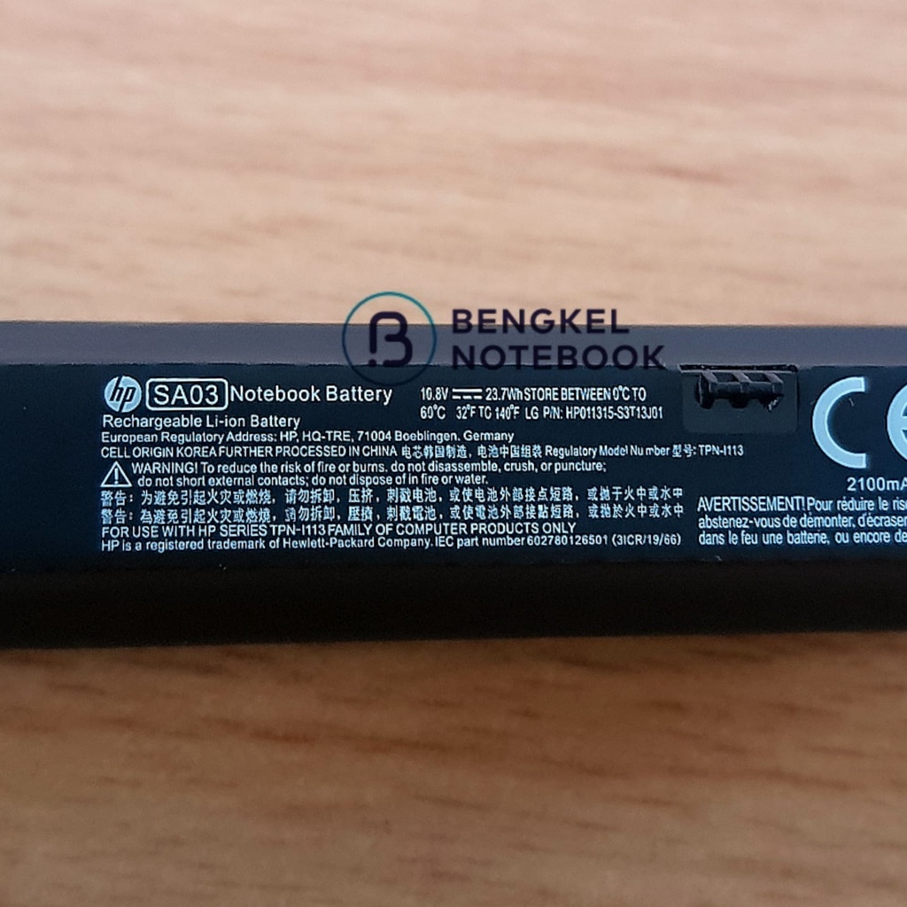 BATERAI HP Pavilion 10 SA03 HP 10-F013AU TPN-L113SA03 SAO3