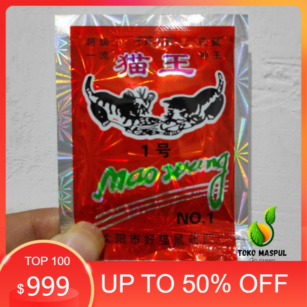 Racun Tikus Mao Wang Ampuh Anti Pembasmi Maowang Mati Kering Tidak Bau