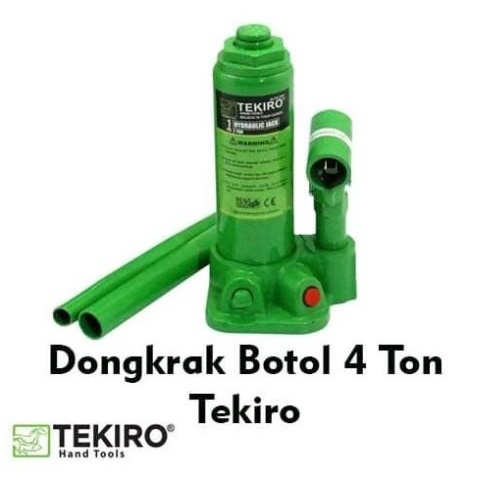 Tekiro Dongkrak Botol 4 Ton Hidrolik Dongkrak Mobil Hydraulic Jack