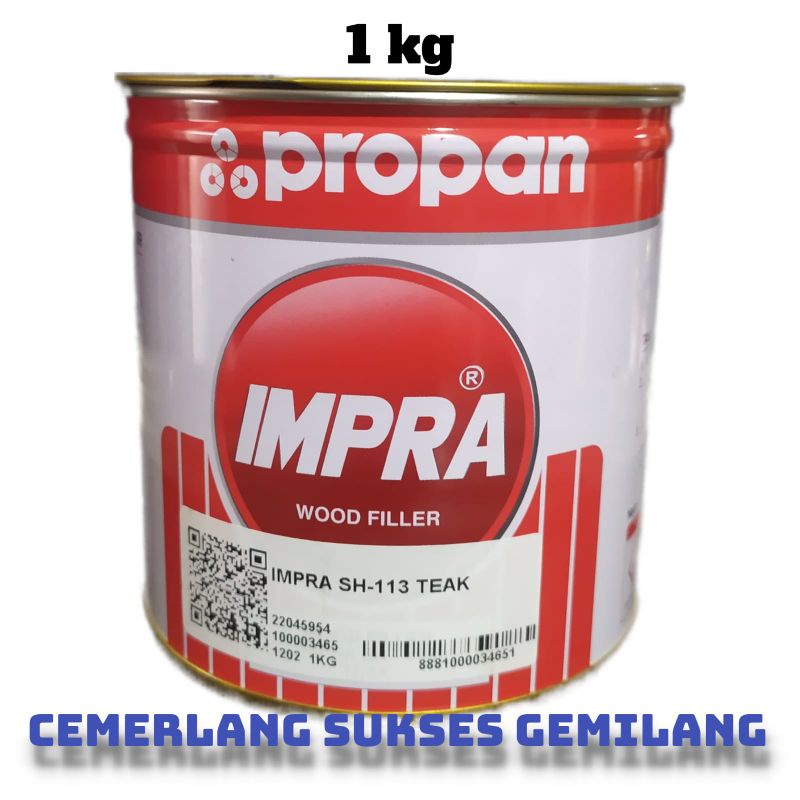 dempul kayu wood filler impra
