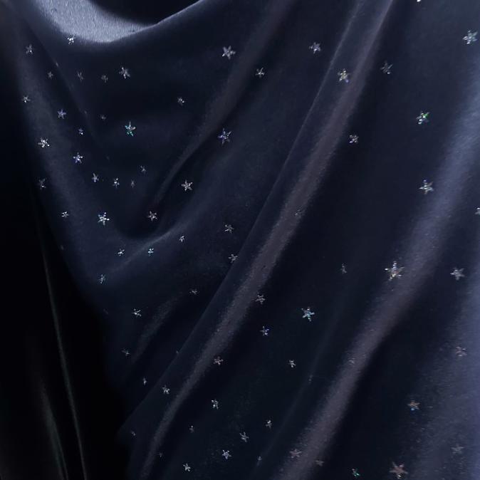 Kain Bludru Motif Kain Beludru Velvet Bahan Bludru Stretch Premium
