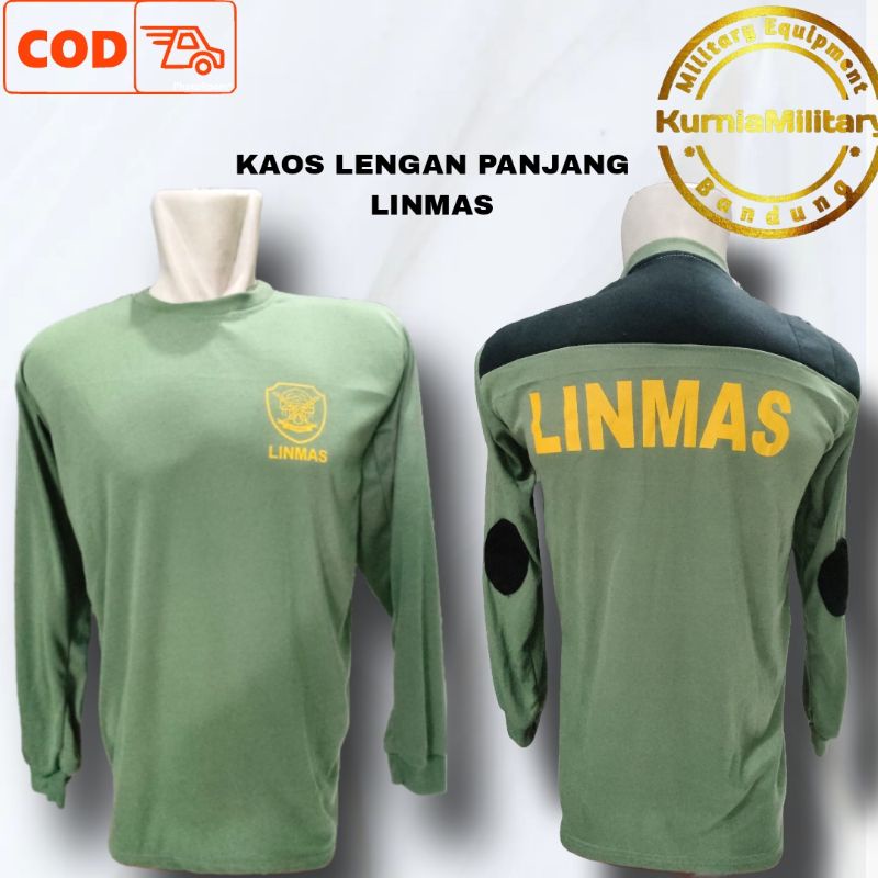 KAOS BUSA LENGAN PANJANG LINMAS/KAOS DECKER LENGAN PANJANG LINMAS