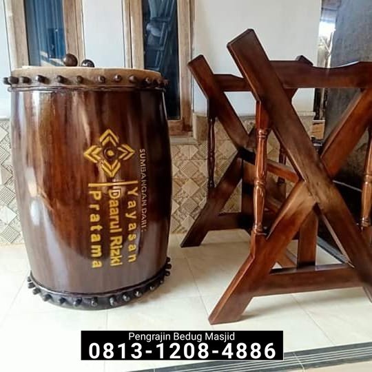 ( Bayar Setelah Besug Sampai Lokasi Anda ) Bedug Masjid Besar Beduk Masjid Kayu Jati Kulit Sapi Kuli