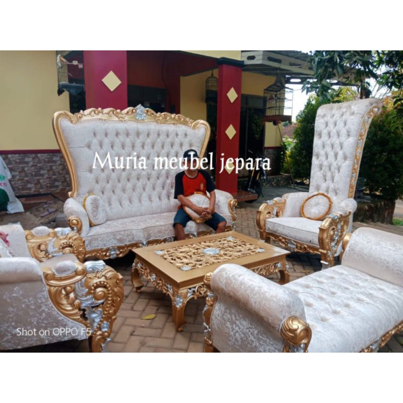 sofa tamu sahrini/ sofa tamu mewah
