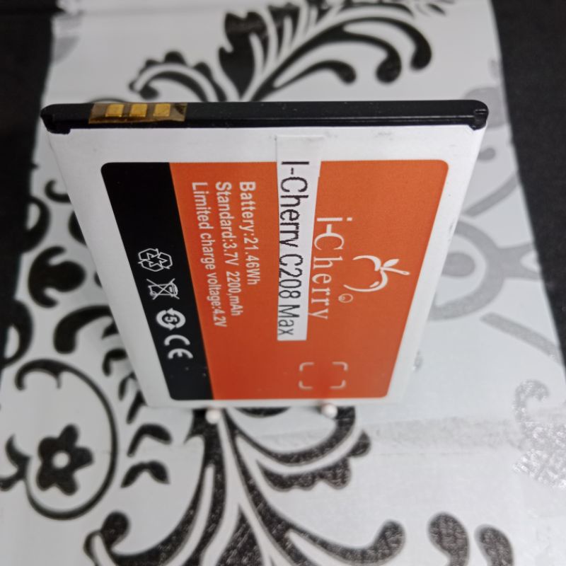 Batrai For Icherry C208 Max Batre i-cherry C 208 Baterai ori