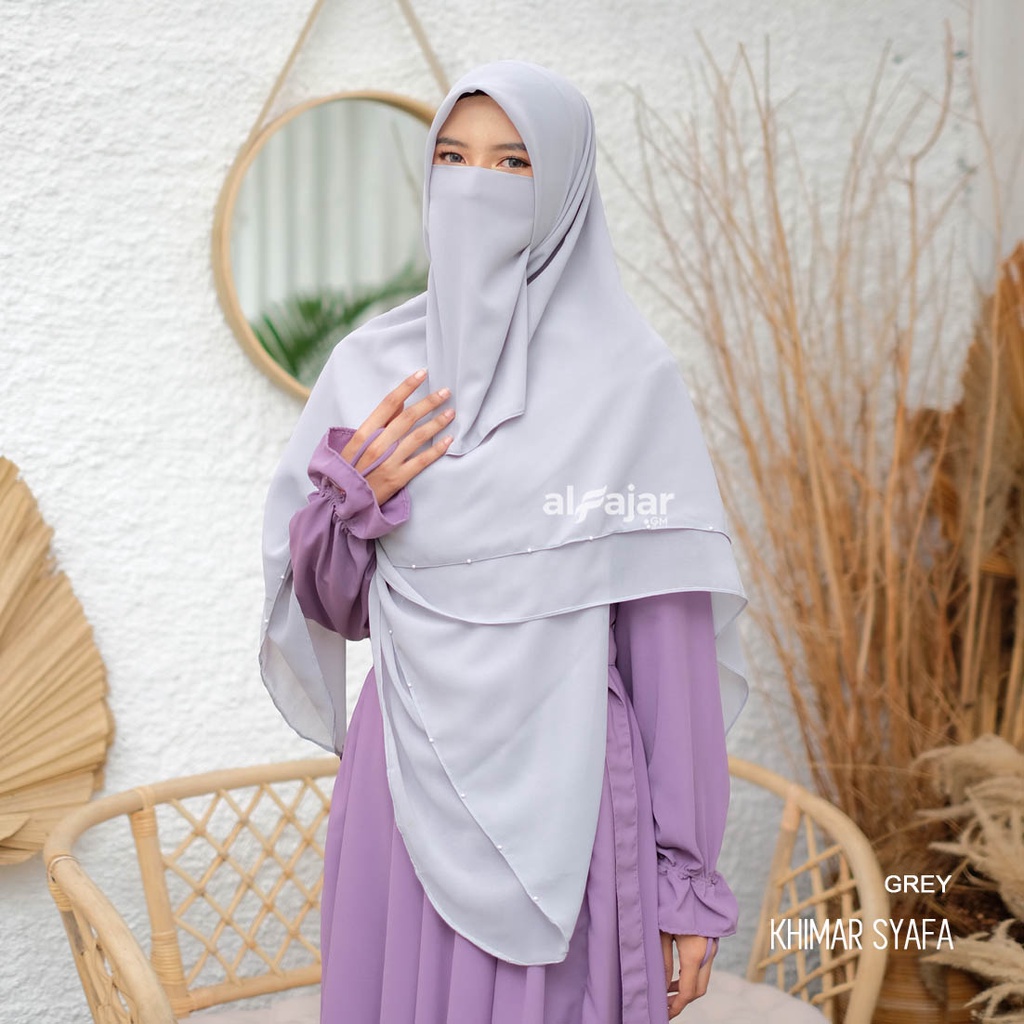 Jilbab Khimar Syafa by Alfajar