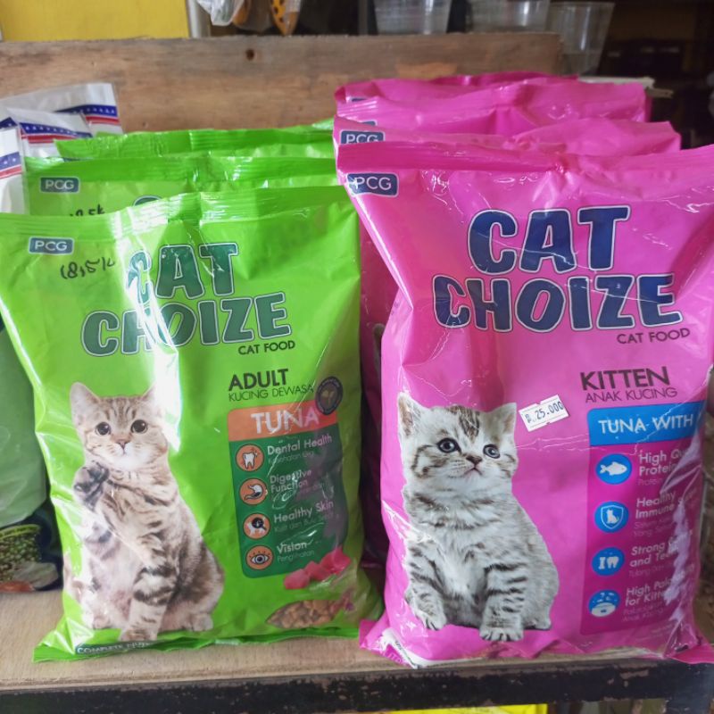 CAT CHOIZE KITTEN Kemasan 1Kg Dan 800gr cat choize / cat choice kitten kemasan