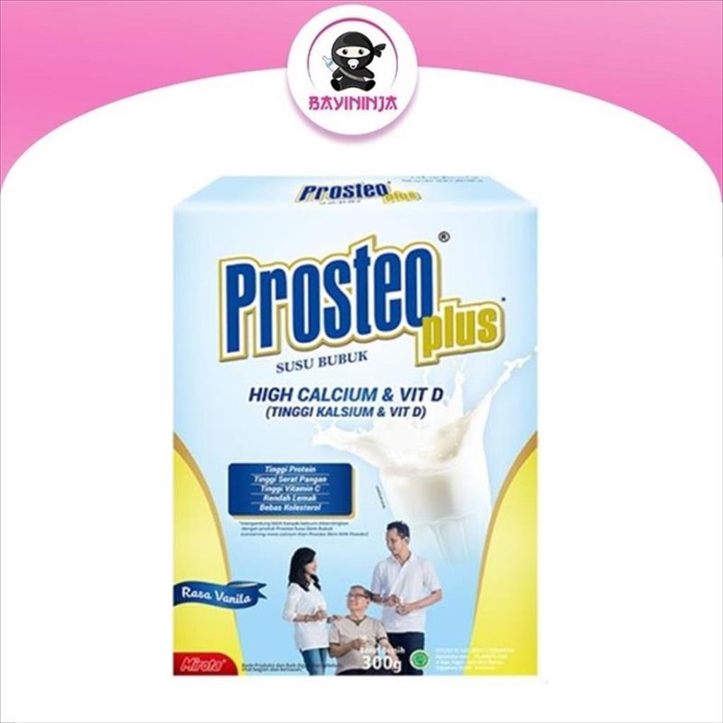 PROSTEO PLUS Vanila Susu Kalsium Box 300 g