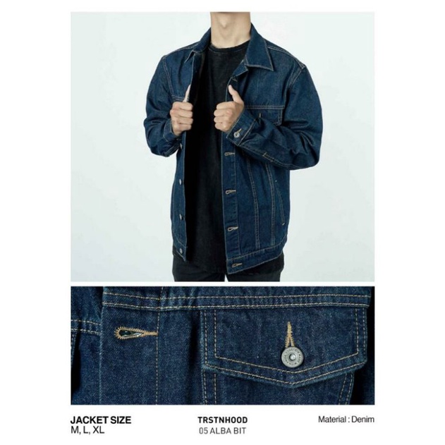 TORSTEIN DENIM JACKETS | JAKET JEANS TORSTEIN " 05 ALBA " ORIGINAL