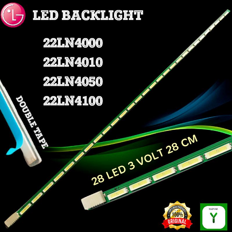LAMPU BACKLIGHT TV LED LG 22LN4000 22LN4010 22LN4050 22LN4100 BACKLIGHT TV LG 22LN