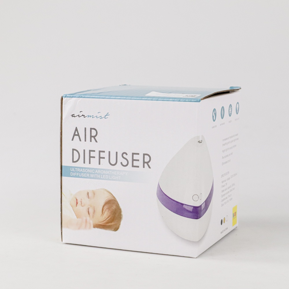 Air Humidifier Night Light 300ml - White