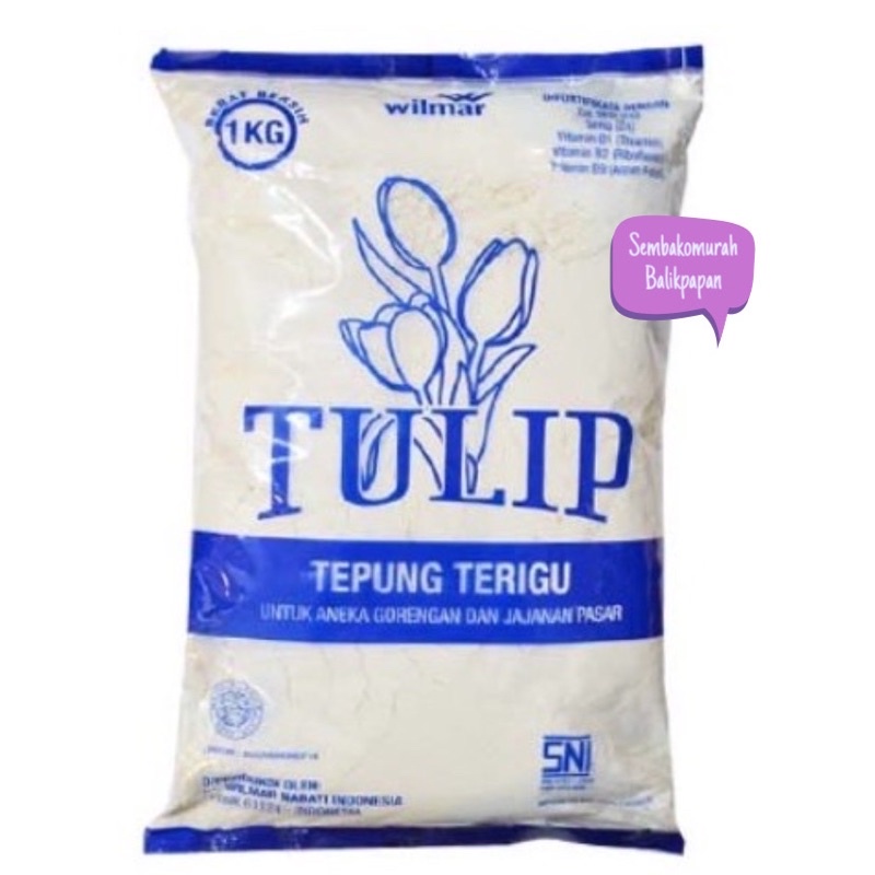 

tepung terigu tulip 1 kg