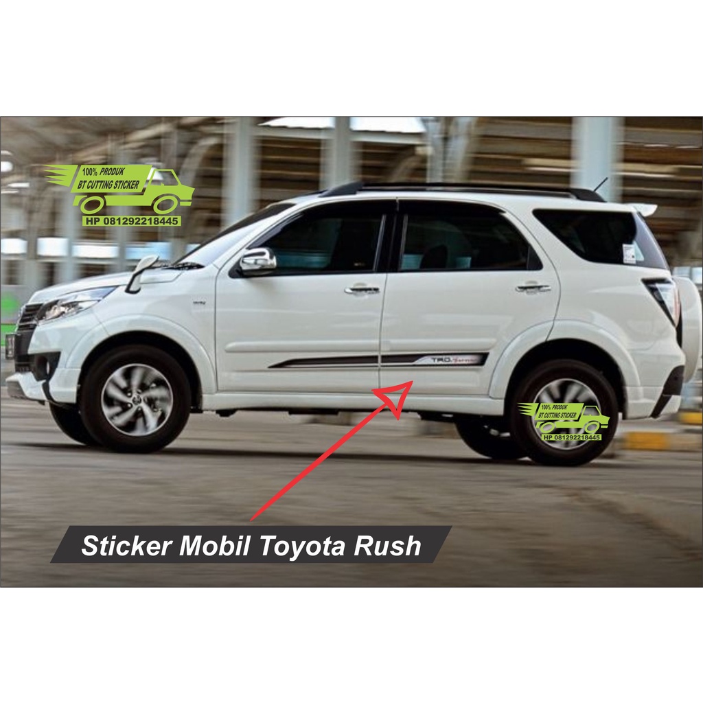 sticker mobil toyota rush stiker mobil rush trd sportivo sticker mobil trd sportivo sticker toyota r