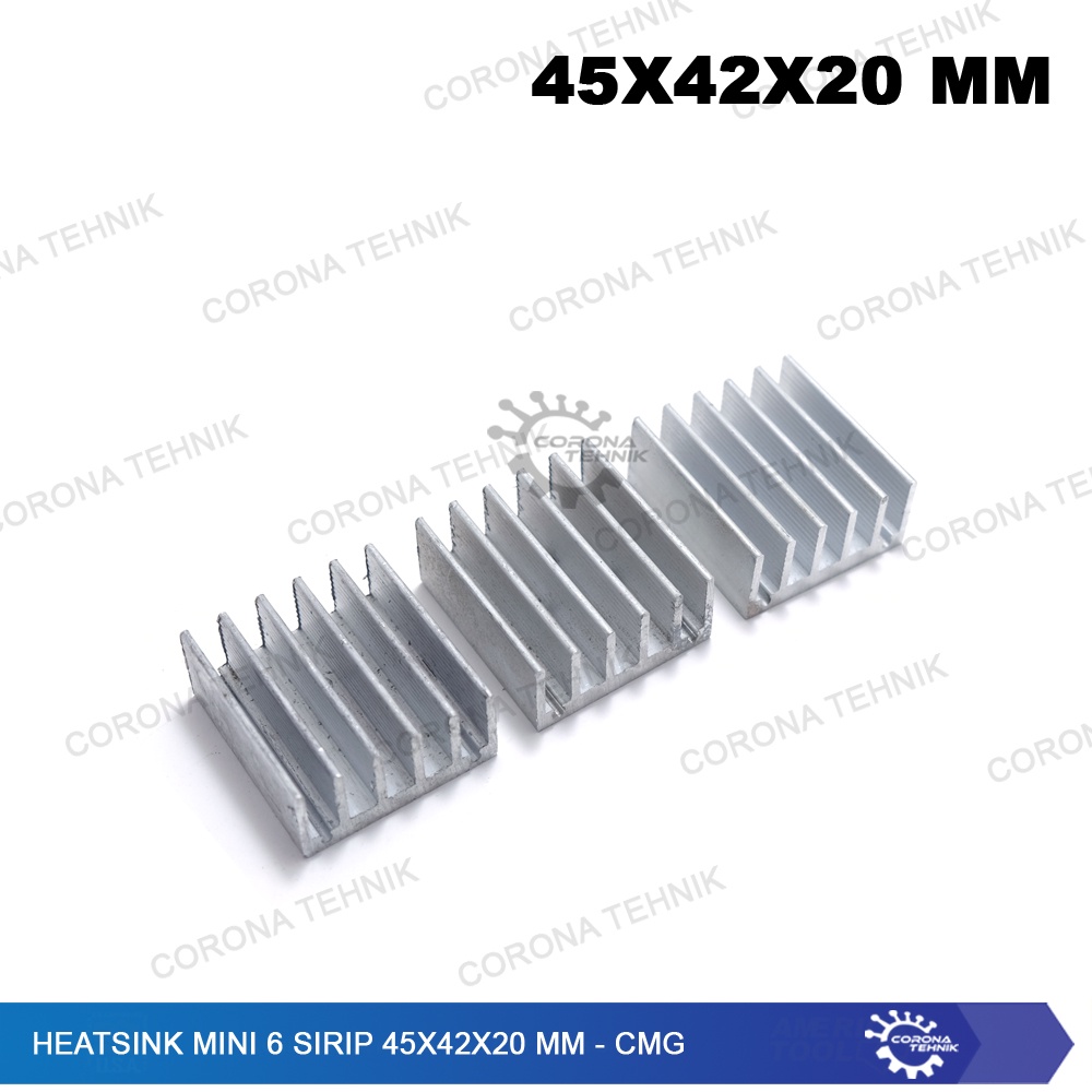 CMG - Heatsink Mini 6 Sirip 45x42x20 mm