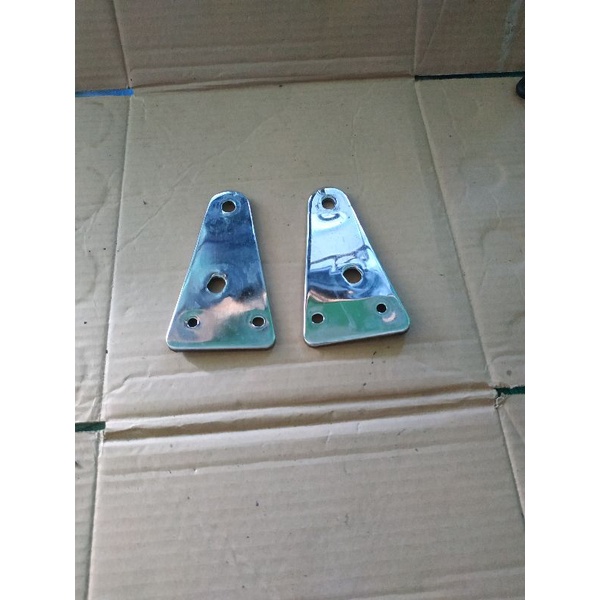 Breket Kupingan Dudukan Lampu Depan Megapro Primus Mega Pro Hiu MP Lama Original Copotan