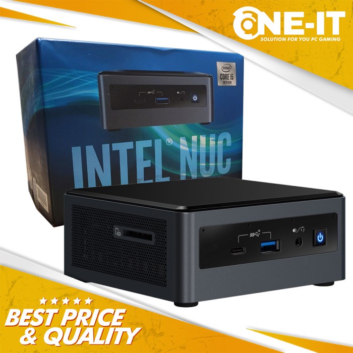 Jual Mini PC Kit Intel NUC NUC10I5FNHN Core i5 10210U up to 4.2Ghz
