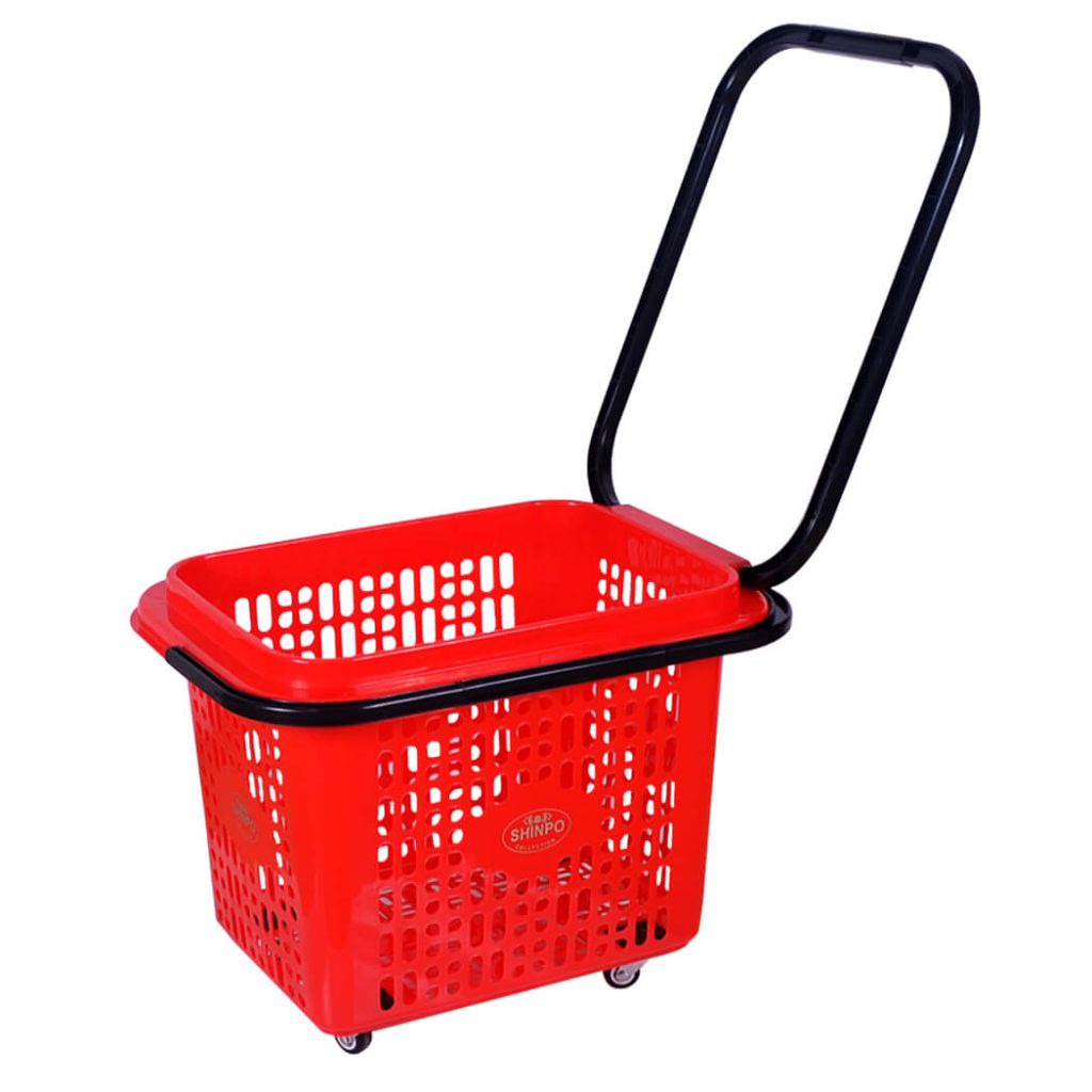 ( BISA COD ) PROMO SHINPO SIP 342 PELICAN TROLLEY KERANJANG BELANJA PASAR DENGAN RODA DORONG TROLLI / TROLI BELANJA MULTIFUNGSI / TROLI DORONG KOKOH / KERANJANG SUPERMARKET / KERANJANG PASAR