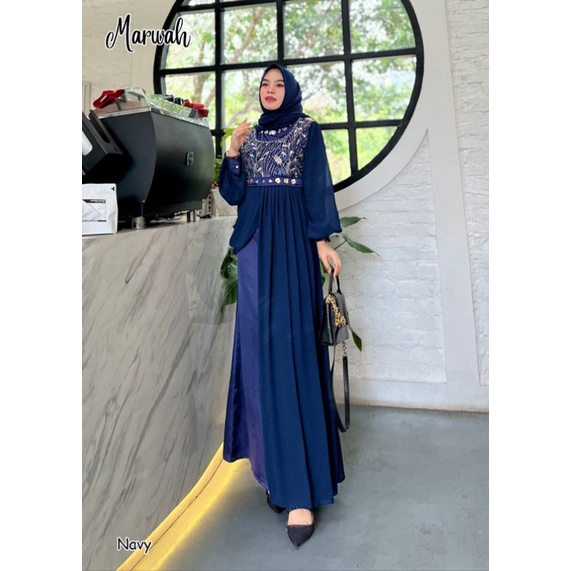 MARWAH gamis kondangan gamis pesta mewah bridemaids