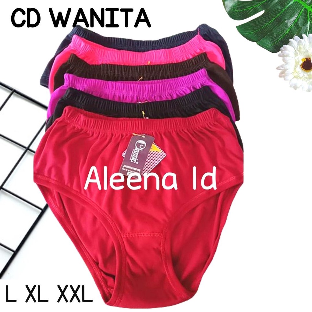 1 pcs celana dalam wanita LINGERY cd wanita katun / CLASSIC SIZE L / bahan lembut  nyaman