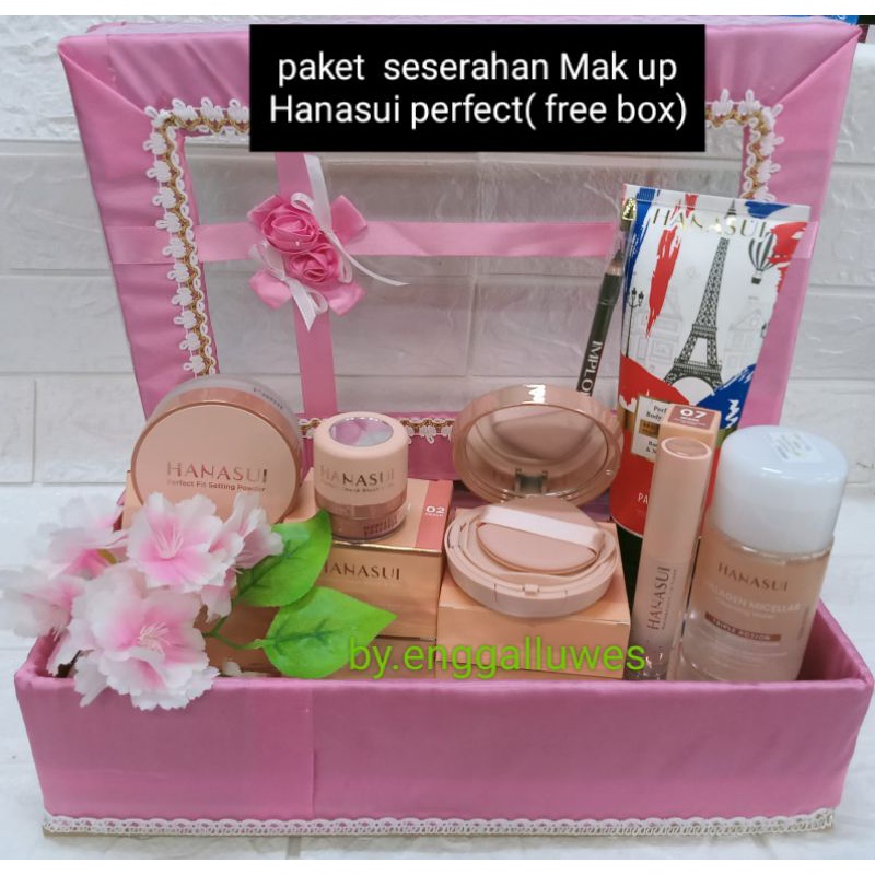 PAKET SESERAHAN HANASUI MAKE UP ORIGINAl