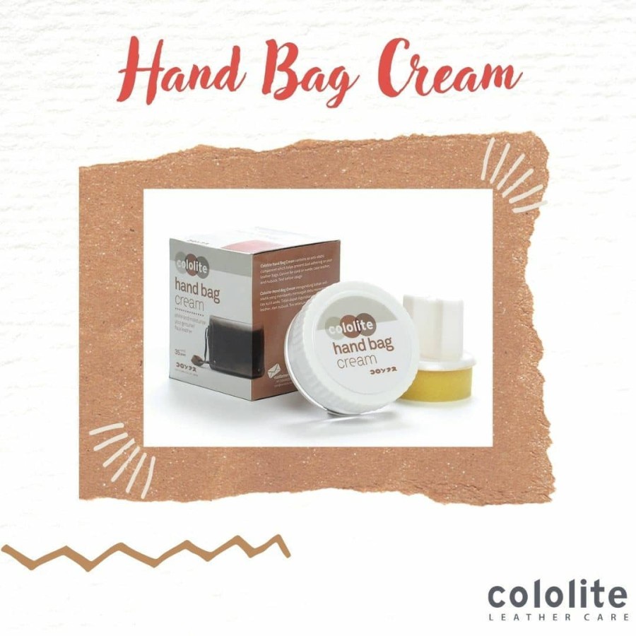 Ktmstore Hand Bag Cream Perawatan Tas Dompet Kulit 35gr Cololite 0001