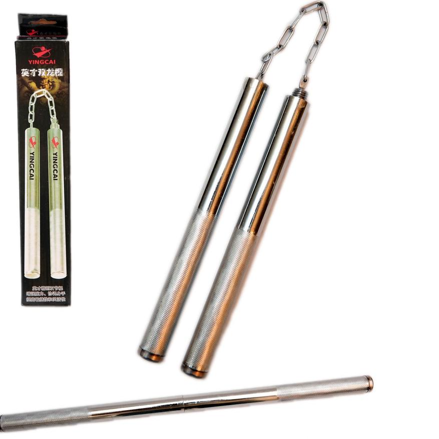 nunchaku double stick dobel stik ruyung besi
