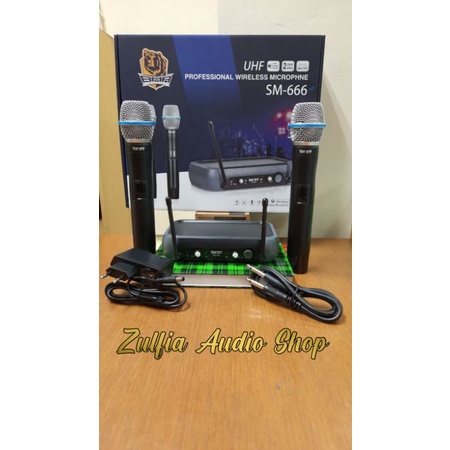 MIC WIRELES BMA MIK WERLES  BMA SM 666 UHF ORIGINAL