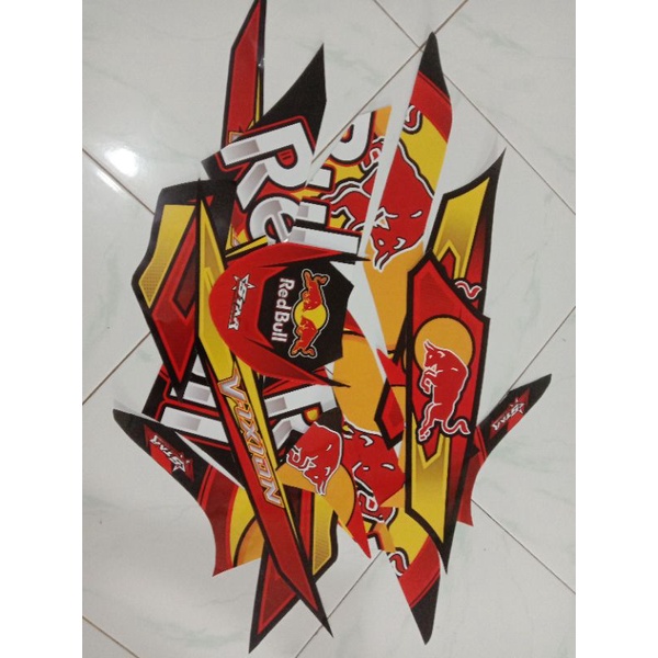 Stiker Striping motor vixion OLD Custom