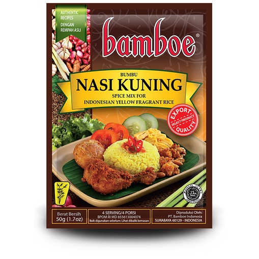 

Bumbu Bamboe Nasi Kuning