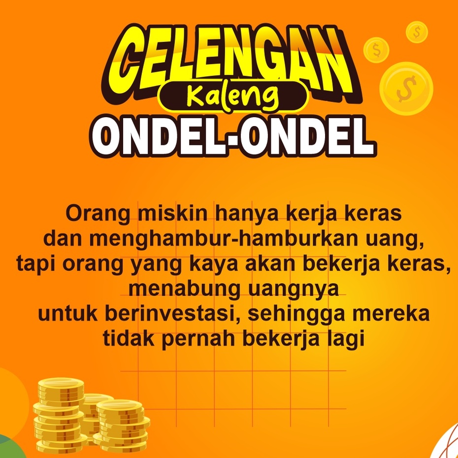 Celengan Kaleng  Ondel - Ondel / bisa Custom Gambar