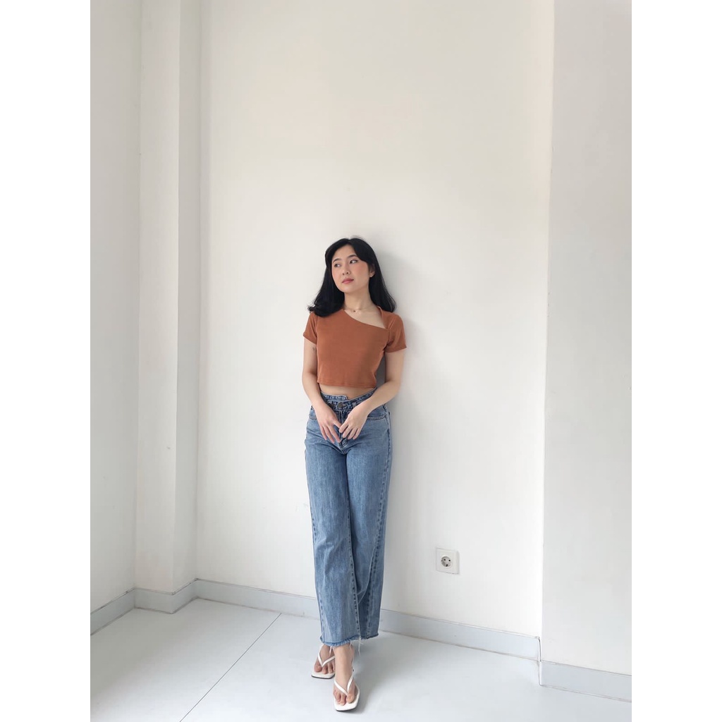 POTTIE - Keiko Top - Atasan Crop Wanita