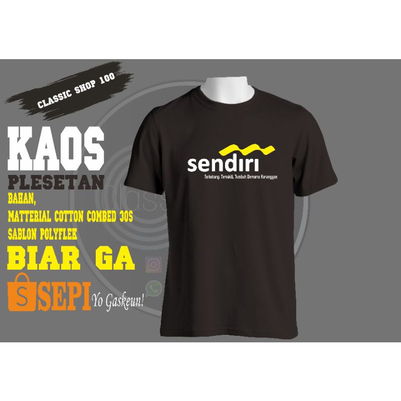 KAOS PLESETAN / PRIA WANITA / KAOS PLESETAN LUCU