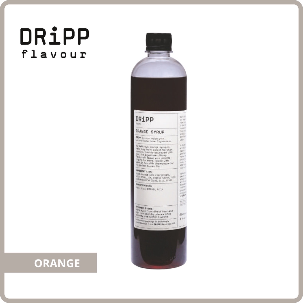 

Dripp Flavour Sirup Premium Rasa Orange / Jeruk 760 ml