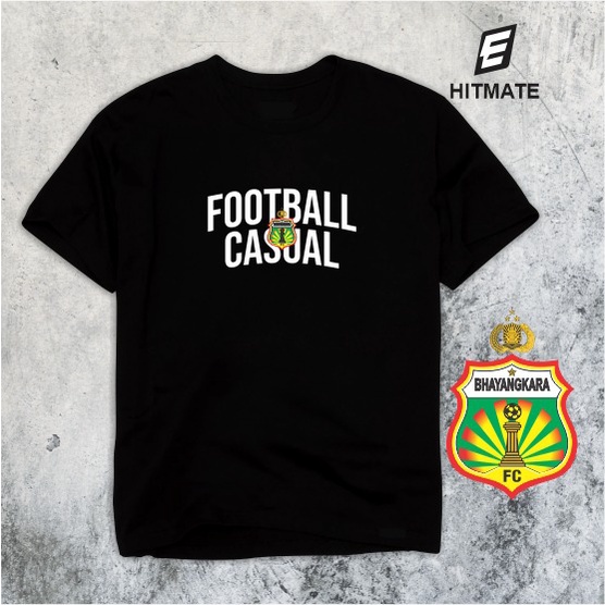Kaos Bhayangkara FC Casual Football Culture Baju Bola Bhayangkara FC Bharamania Hooligans