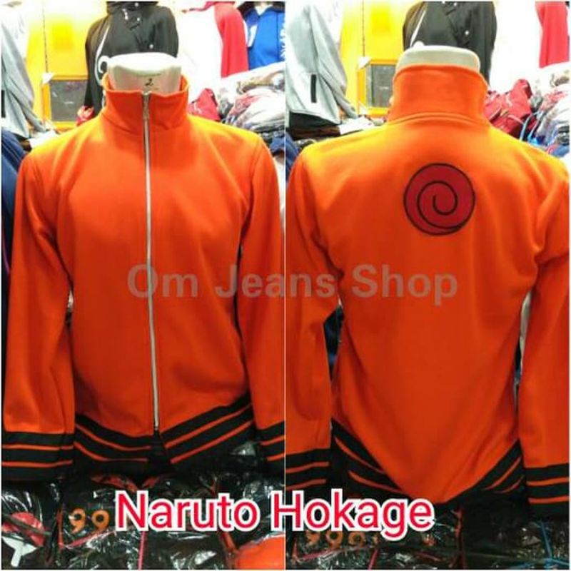 JAKET SWEATER HOODIE PRIA WANITA ANIME NARUTO GAIDEN HOKAGE COOSPLAY KEREN TERLARIS-JAKET ANAK-JAKET