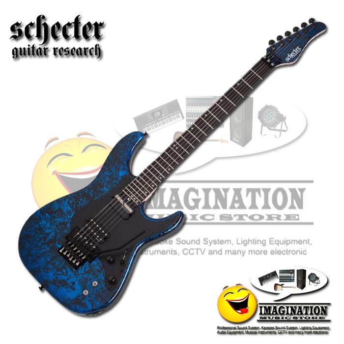 Schecter Sun Valley Super Shredder FR-S Electric Guitar - Blue Reign