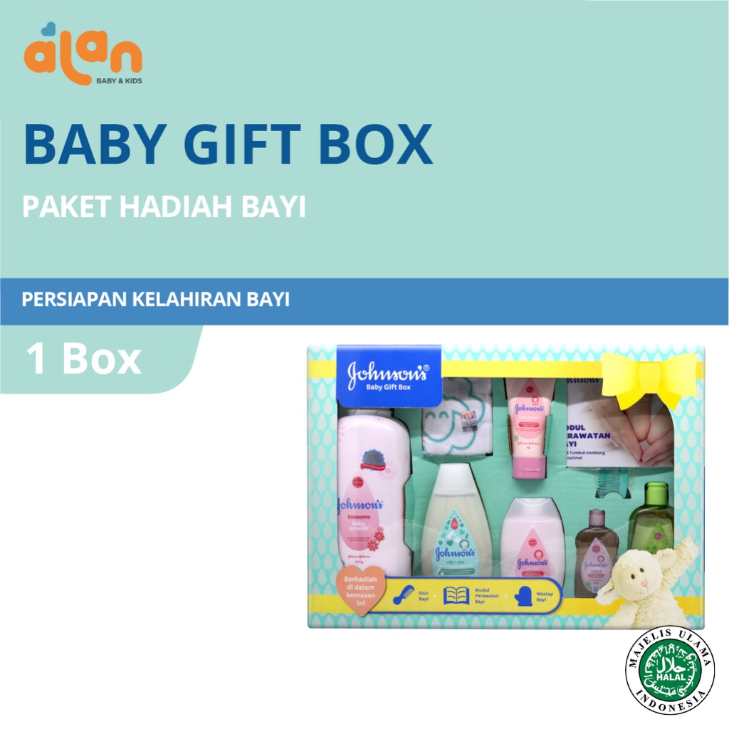 Johnson's Starter Kit Baby Gift Box Set