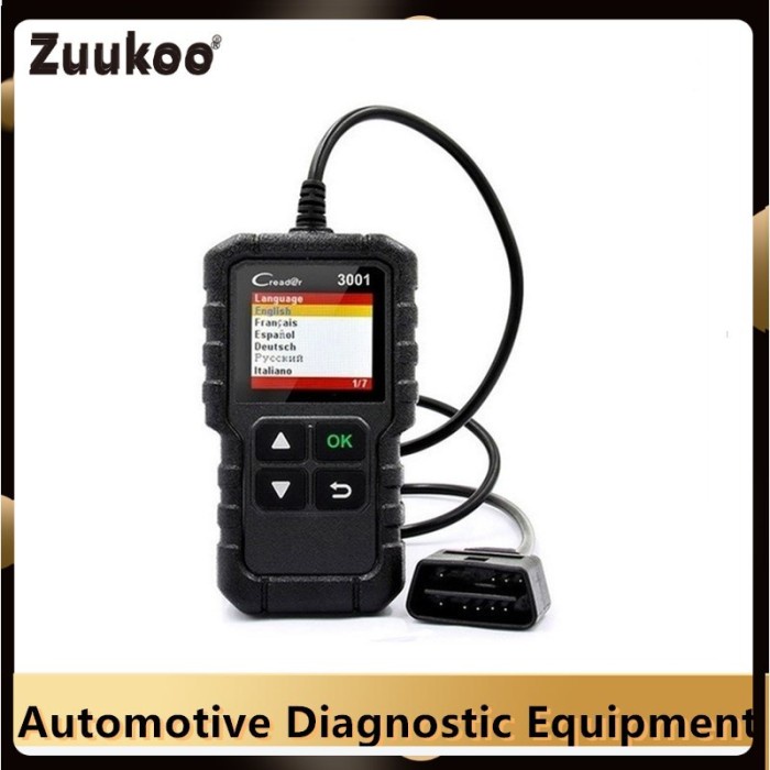 Launch X431 Cr3001 Alat Scanner Diagnostik Obd2 Eobd Untuk Mobil