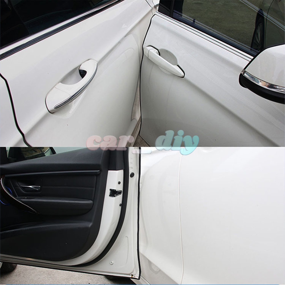 Strip Pelindung Pinggiran Pintu Mobil Universal Tipe U Panjang 5M