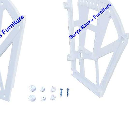 Bracket Rak Sepatu Lipat, Rak Sepatu Kipas, Rak Sepatu Putar, Bracket Fitting Lipat