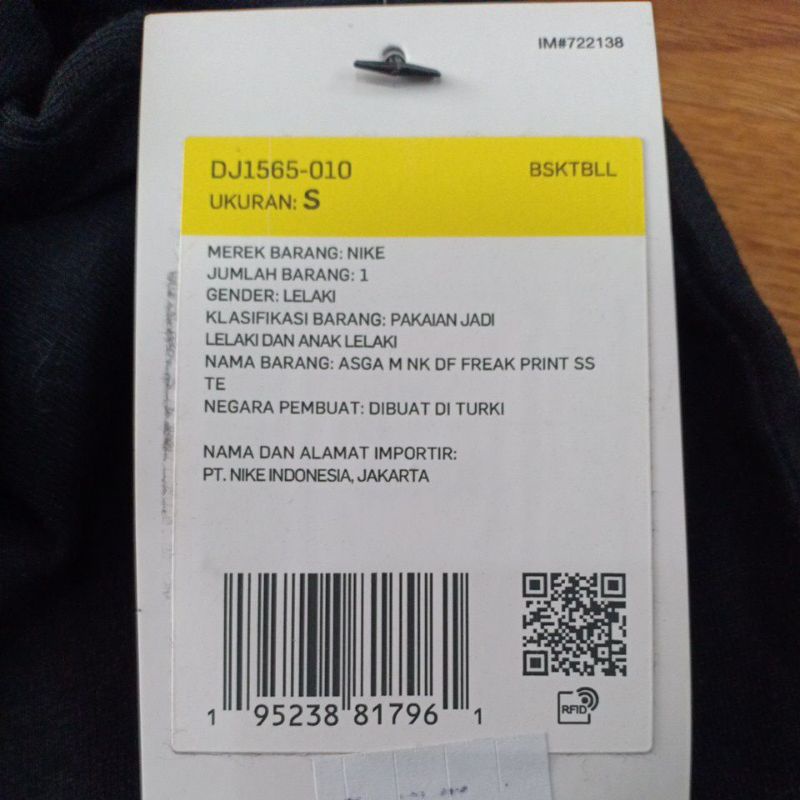 Kaos Nike DJ1565-010