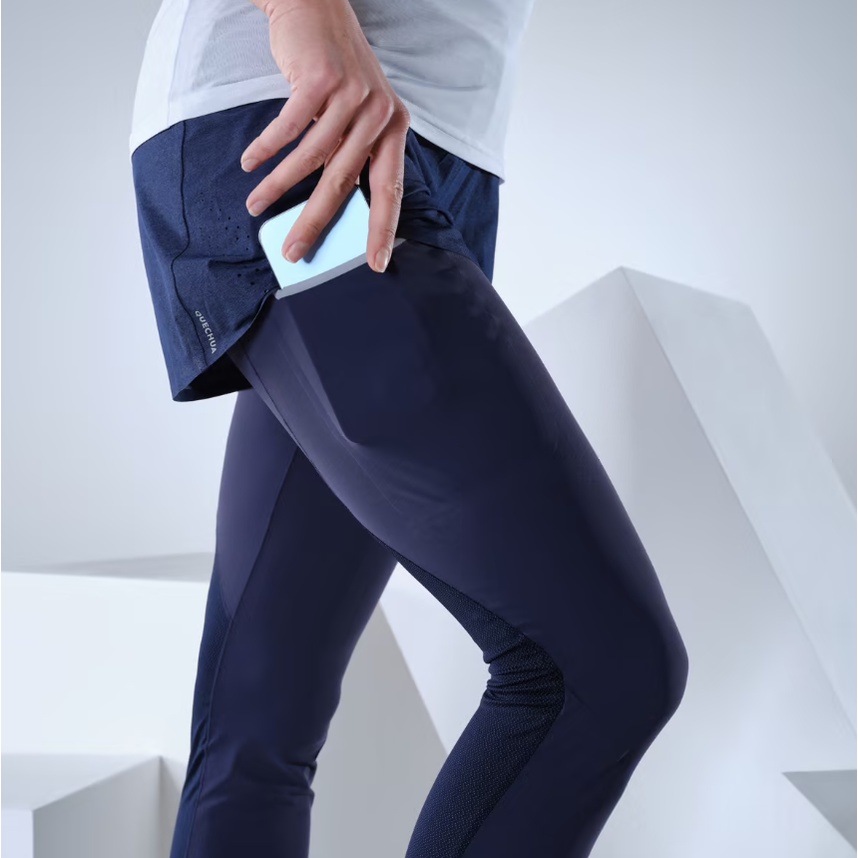 QUECHUA FH900 Celana Legging Wanita Hiking Dengan Satu Saku