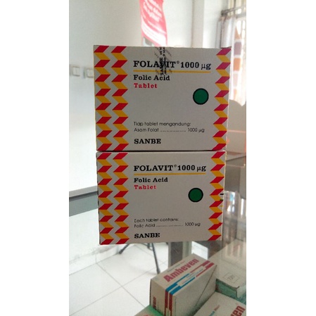 Folavit 1000mg box
