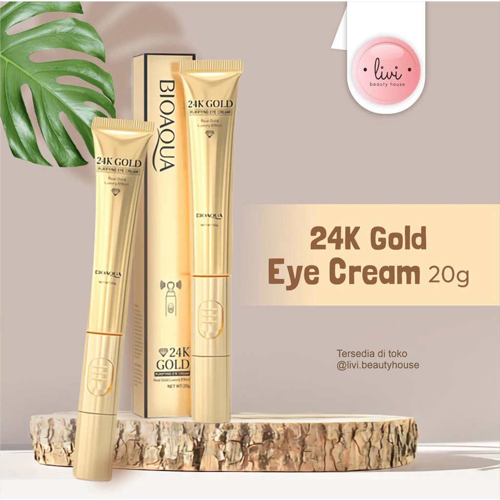 BIOAQUA 24K Gold Purrifying Eye Cream 20g