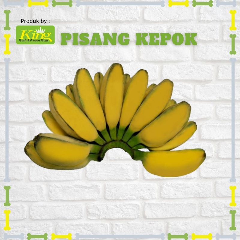 

Pisang kepok 1 sisir, pisang kepok murah